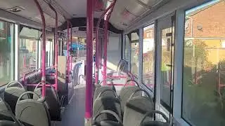 Journey on the 310 (Clifton-upon-Teme - Worcester). YX14RWK. 44632. First Worcestershire Enviro 200.