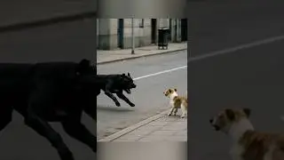 Шок! Питбуль атакует Пёсика