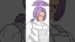 Dragonball Z Trunks!! Drawing!! Check out my art page on Instagram @SuperSaiyanArts
