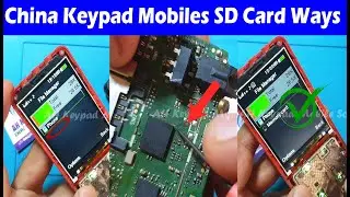 China Keypad Mobile Memory Card not Showing | QMobile Gabbar Pro Big SD Card Ways Jumper ic Solution