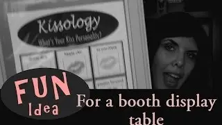 How To Display A Vendor Table - Kissology Booth
