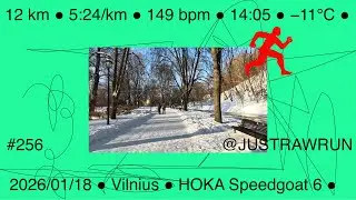 Just Raw Run (256) Distance: 12.51 km. Avg Pace: 5:24/km. Avg Heart Rate: 149 bpm