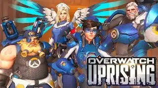 Overwatch Uprising - All Skins, Emotes and Highlights