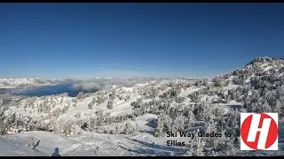 Ski Way Glades to Ellies at Heavenly
