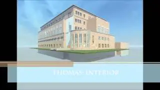 Thomas Building Rendered Walkthrough