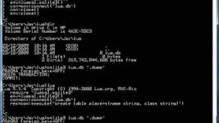 SQLite Programming With Lua