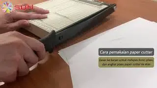 SUN Cutting Pro - Mesin Alat Potong Kertas Paper Cutter A5