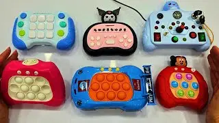 NEW POP IT RARE 2025 Fast Push Game Console Series, Unboxing & review Electric Game Fidget Toy AMRS