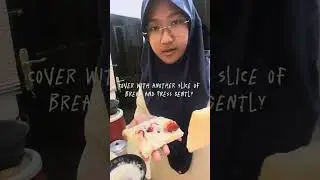 Procedure Text: How To Make a simple creamy Sando Fruit