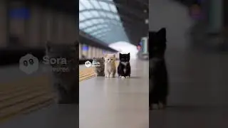 Tiny Steps Outside 🐱 ASMR Kitten Loop