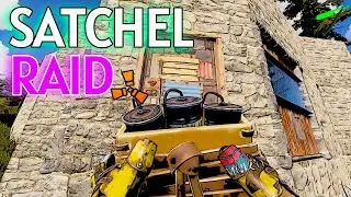 RUST PvP ☢️ Satchel Charge Base Raid 🎮 Ready for console