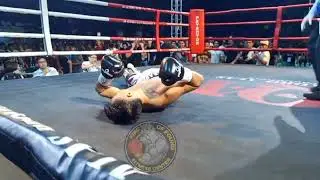 Ken Danila vs Billy Ray Naelgas Grabe to brutal knouckout, future world champion #boxing #video