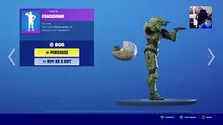 Fortnite season 5 live stream new master chief skin