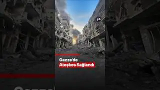 Gazze'de ateşkes sağlandı