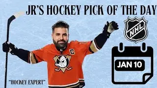 JR&rsquo;s TOP NHL Pick Today ! 01/10/25 