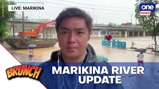 Brunch | Marikina River water level reaches 17 meters