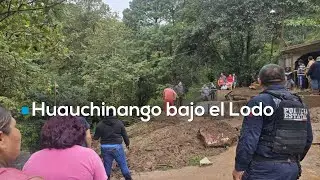 Tragedia en Puebla: El lodo sepultó a su suegra y su hijo sigue desaparecido | El dolor de una madre
