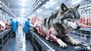 Inside the Wolf Fur & Leather Workshop   From Farm to Luxury Fashion – Million Dollar Craft Secret