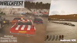 Wreckfest | Most Realistic Car Game On Mobile! (Mediatek Dimensity 9400+|Xiaomi 15t Pro)