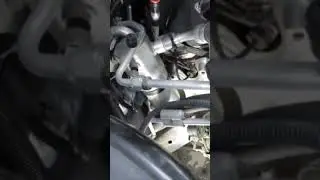 #Снятие компрессора кондиционера занимает время.