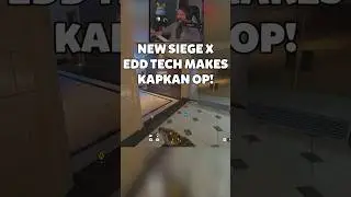 NEW SIEGE X TECH MAKES KAPKAN BROKEN! - #rainbowsixsiege