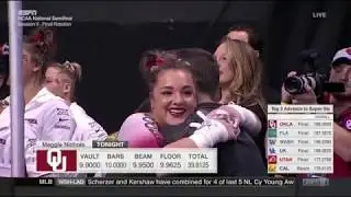 Maggie Nichols (Oklahoma) 2018 Nationals Semifinals Bars 10.0