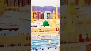 Outside view of Masjid Nabawi #innerpeace #peace #allahuzikr #islamicstatus #nasheed #reels #fyp
