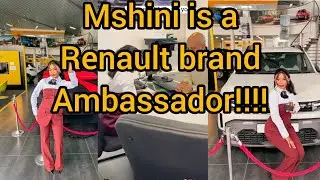 Mshini are new Renault brand ambassador #bbms5 #bbms5 #bbms5 