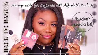 Beginners GUIDE to Makeup using ONLY Affordable Products | ELF, NYX & Revolution ... | MsTopacJay