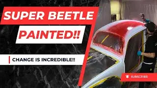 DIY Base/Clear Paint Job at Home! 1972 Beetle Restoration