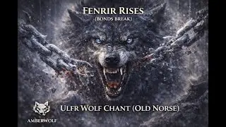 Fenrir rís — Bǫnd slitna | Old Norse Nordic Ritual Chant — AMBERWOLF
