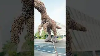 Amazing minecraft infinite falling monstrous lizard #shorts #viral #youtubeshorts