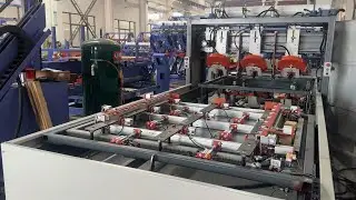 Horizontal European Standard Pallet Nailing Machine for small and Medium Factory
