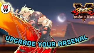 SFVAE Ken LK tatsu double hit after CC step kick combo by JonesArcade