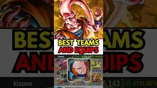 🔥ЛУЧШИЕ КОМАНДЫ И СНАРЯЖЕНИЕ ULTRA BUUHAN (Dragon Ball Legends) (15 секунд) #dblegends #dbl