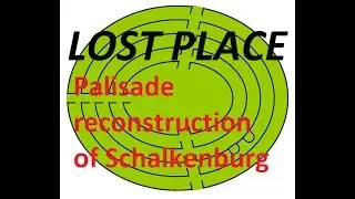 Lost Place, Palisade reconstruction from Schalkenburg Quenstedt. DJI MAVIC PRO