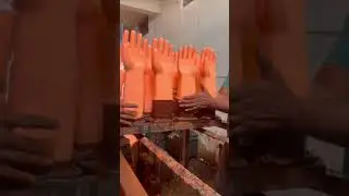 See how Postmortem Hand Gloves are made😳 | Full Making of Postmortem Gloves #discover