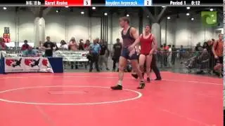 Men 84 KG / 185 lbs - Garet Krohn vs. hayden hrymack