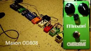 Tube Screamer TEST: Maxon,Fulltone,JTamps,Ibanez,LocoBox,Boss,Xotic