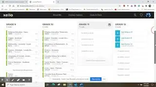 Where to find the COURSE PLANNER in Xello