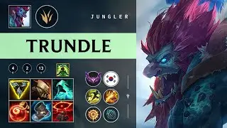 Trundle Jungle vs Zac - KR Master Patch 26.01