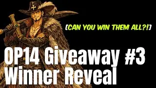 Part 3: Our 3rd Giveaway Winner Reveal! | One Piece Azure Sea's Seven Case 1 Giveaway Reveal #op14