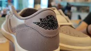 Unboxing Air Jordan 1 low OG Atmosphere Grey