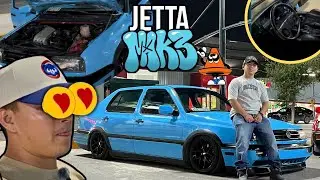 #1 JETTA MK3 BLUE TUNEADO | Tokyo Sánchez con Erubiel Muñiz #jettamk3 #tokyo