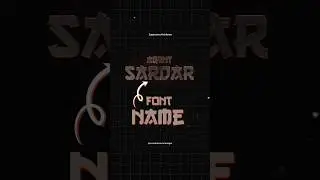 Sardar 2 Announcement Video Font Breakdown 👨&zwj;💻🔥