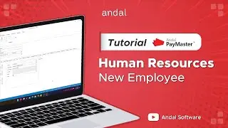 Tutorial Andal PayMaster - Human Resources New Employee