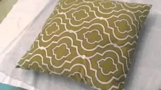 Diy Sequin cushion cover - No Sew using Glue gun