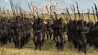 Rise Of Mordor -  Two Territories Battle: Dol Guldur Vs Lamedon - LOTR  Cinematic Battle