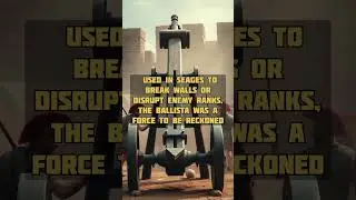 How the Roman Ballista Worked: Ancient Precision Weapon Explained.