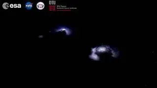 Huge Lightning Bolt seen from the International Space Station